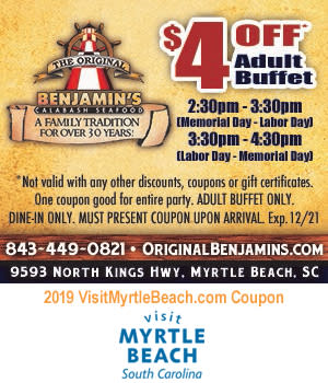 Seafood Buffet Myrtle Beach Coupons - Latest Buffet Ideas