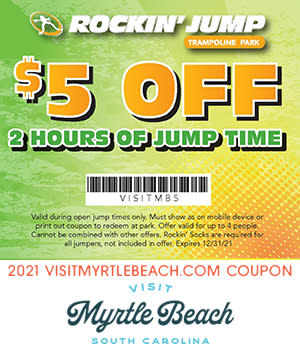 Rockin' Jump - $5 Off 2 Hours of Jump Time