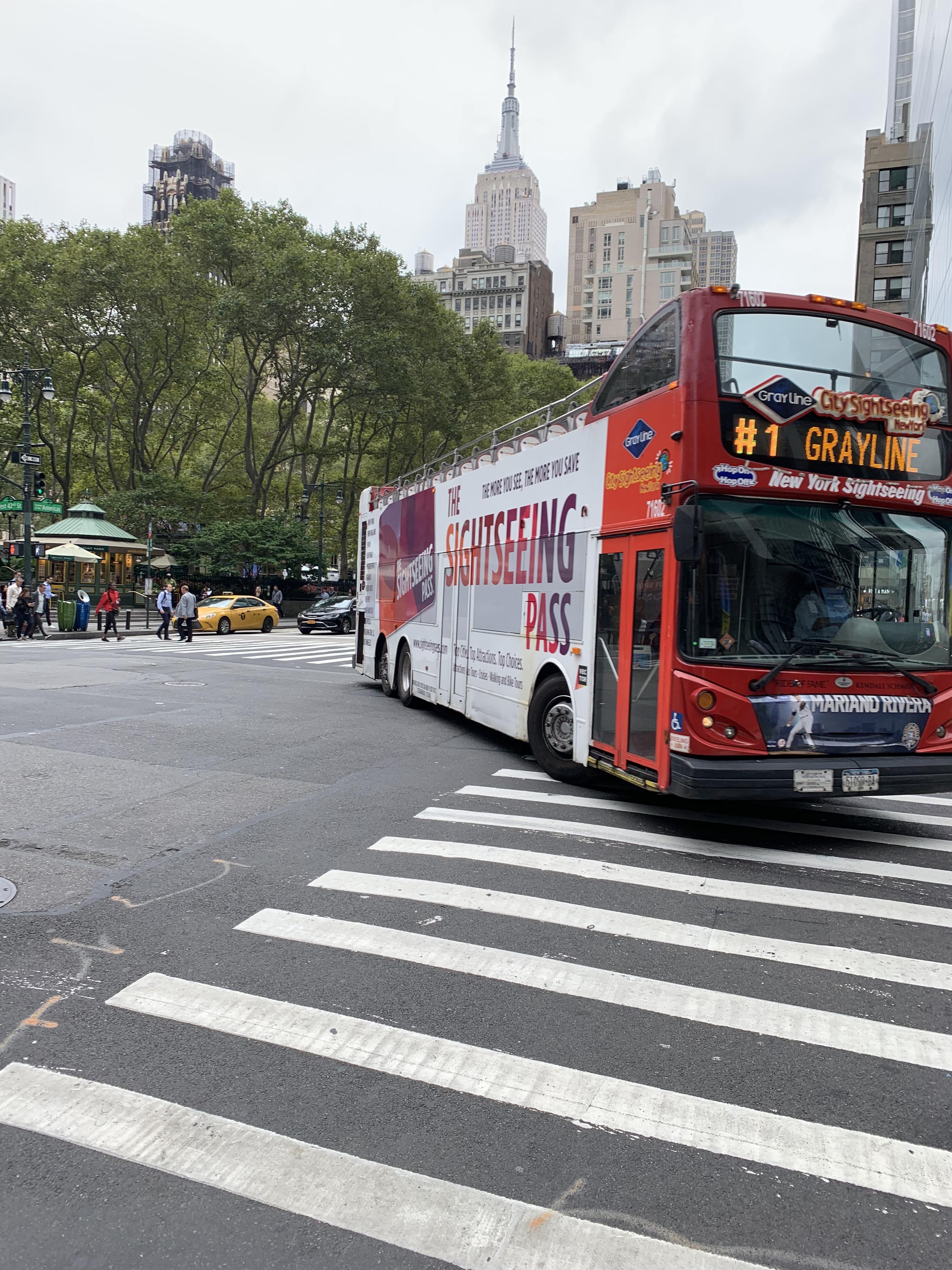 grayline bus tours new york city