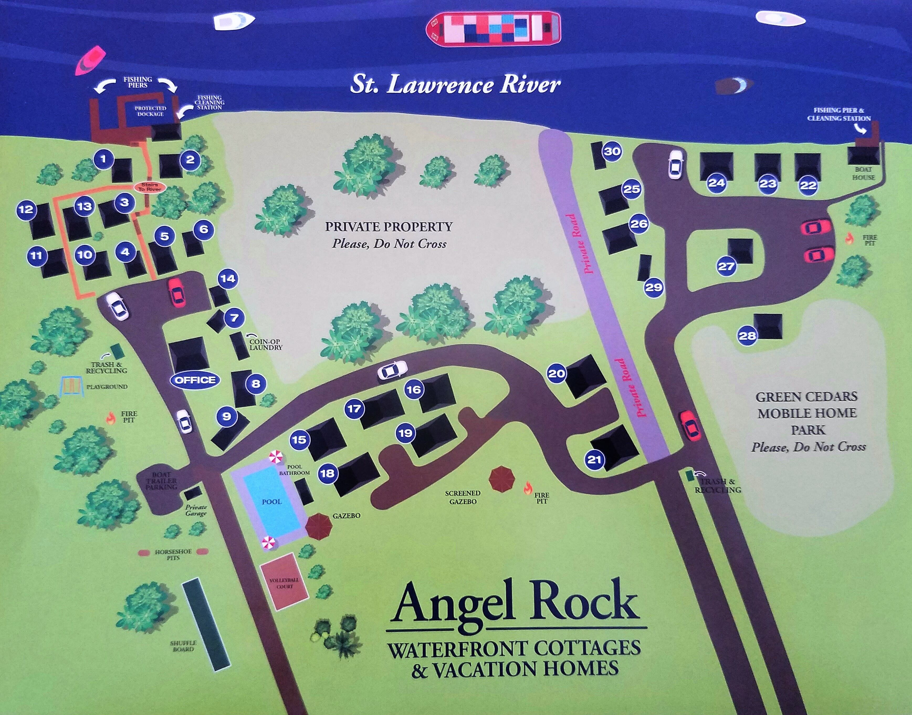 Angel Rock Waterfront Cottages & Vacation Homes Cape Vincent, NY 13618