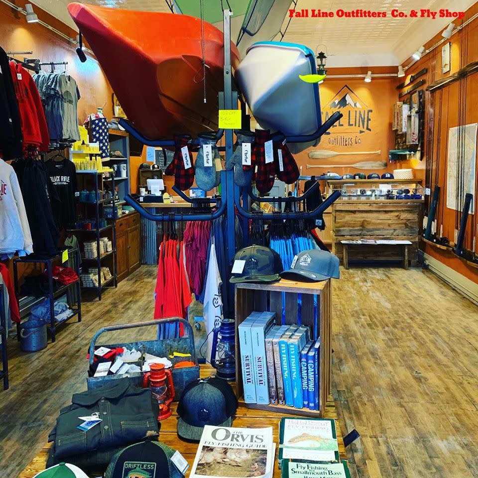 fishing and camping store