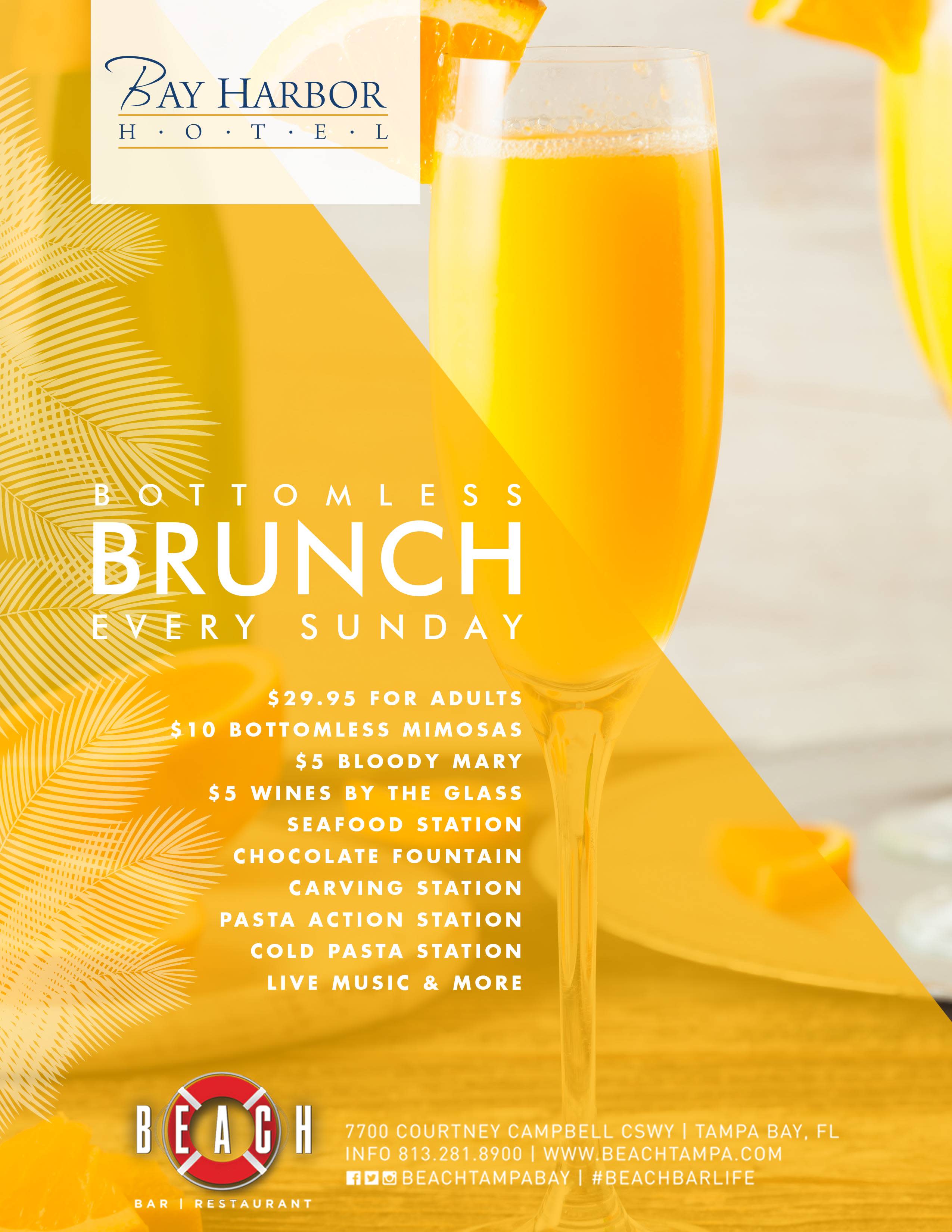 Bottomless Brunch on the Bay