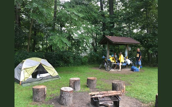 Hiker-Biker Campground, Cedar Creek Park, Westmoreland County