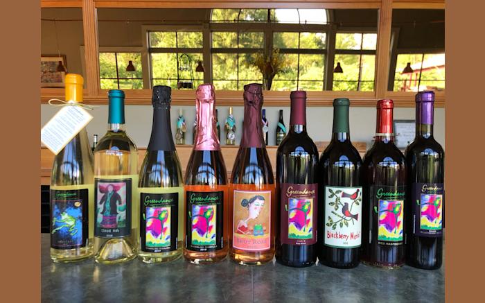 Full Selection of Red, White, and Special Fruit Wines