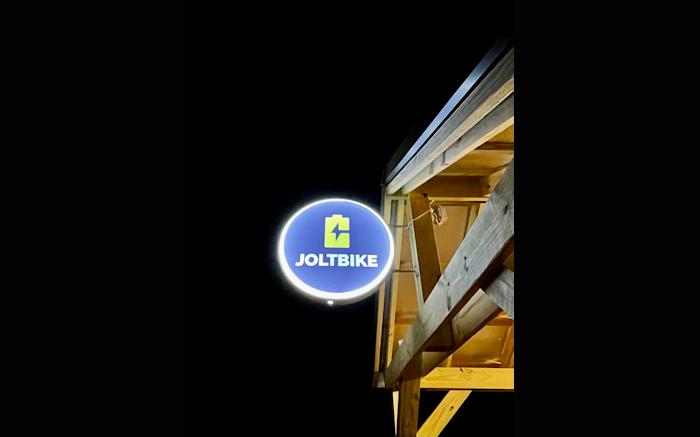 JoltBike at Night