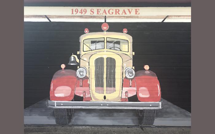 Mural: 1949 Seagrave