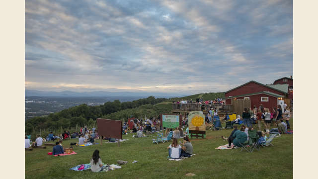 Carter Mountain Orchard Sunset