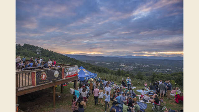 Carter Mountain Orchard Sunset