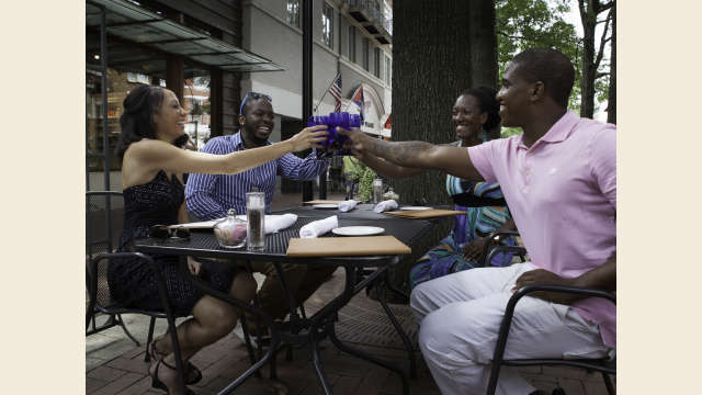 The Charlottesville Downtown Mall