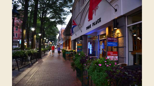 Downtown Mall Evening