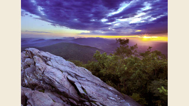 Humpback Rock Sunset