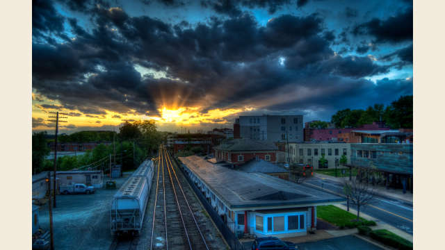 Water Street Sunset