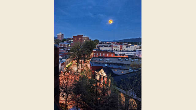 Downtown Mall Moon