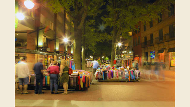 Downtown Mall Night