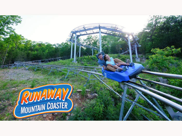 Branson Rides Runaway Mountain Coaster | Branson, MO