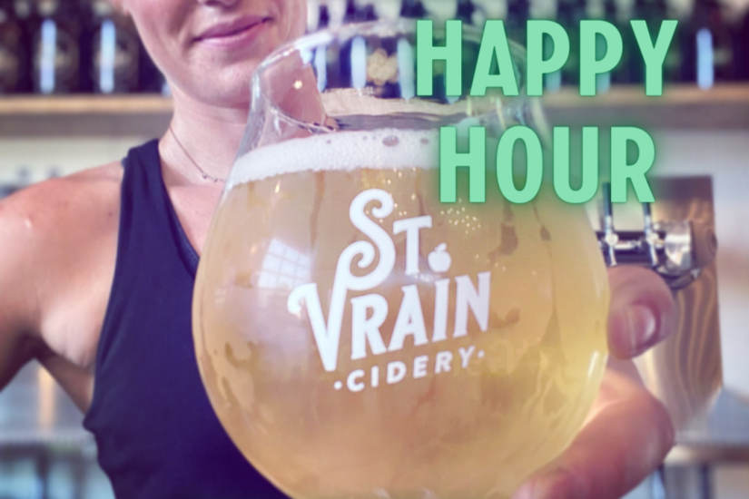 All Day Happy Hour at St. Vrain Cidery