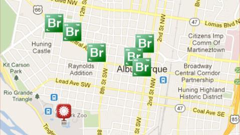 New Mexico Tourist Attractions Map