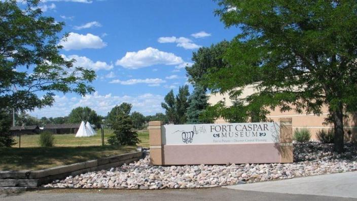 Fort Caspar Museum and Historic Site grounds in Casper, Wyoming