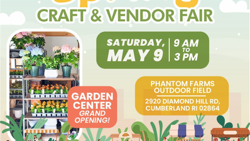 Spring Craft and Vendor Fair at Phantom Farms