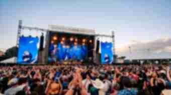 Fans watching concert