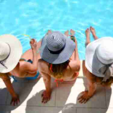 Bachelorette Party Poolside