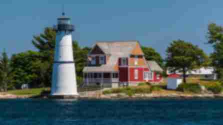 Rock Island Lighthouse State Park, Alexandria Bay, Jefferson County- Thousand Island Region