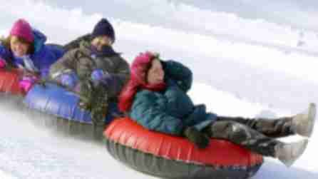 Snow Tubing in Hunter Mountain - Photo by NYS ESD