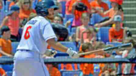 Batter getting ready to swing