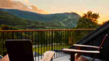 Exterior of at Scribner's Catskill Lodge Pool in Hunter, New York