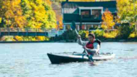Kayaking in the Catskills - Fall - Photo by Beautiful Destinations