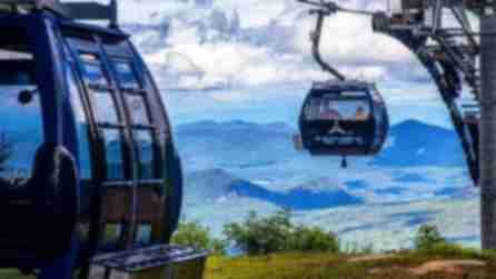 The Cloudsplitter Gondola ride at Whiteface Mountain