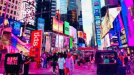 Times Square in New York City