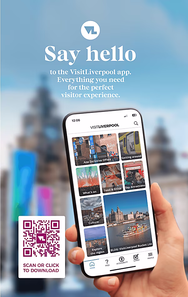 Liverpool: Tu guía completa para explorar la ciudad de Los Beatles y el fútbol App Visit Liverpool