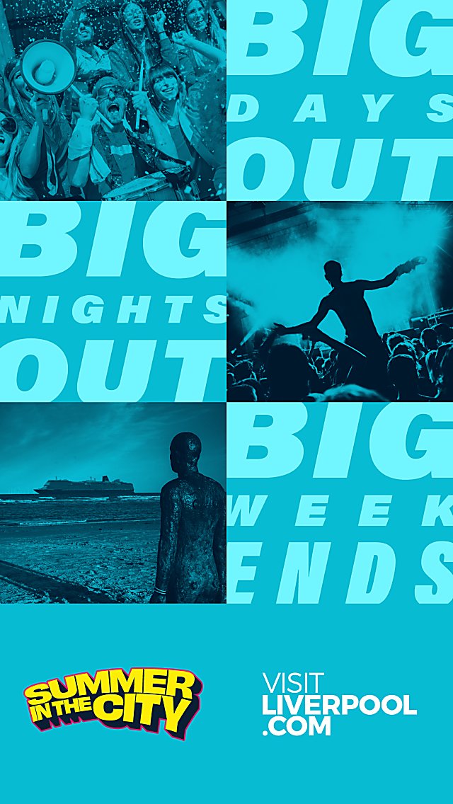 A poster for Summer in the City that says Big Days Out, Big nights Out, Big Weekends.