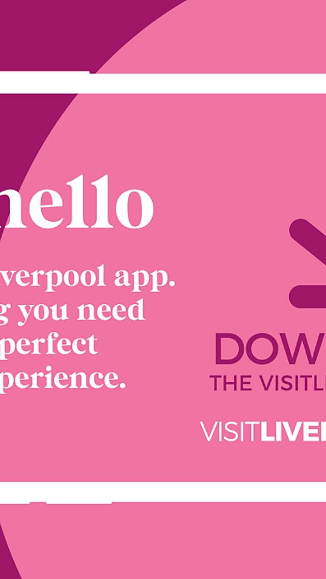 Say hello the VisitLiverpool app