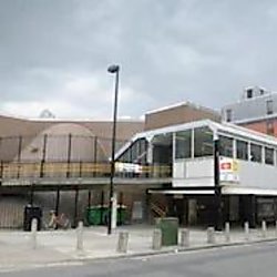 Exterior Ramp at Moorifields Station