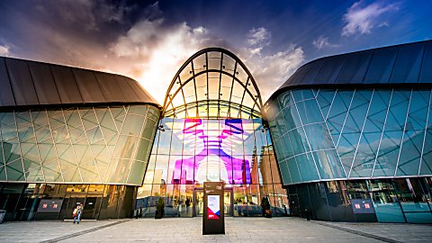 The exterior of Liverpool Experience Campus.