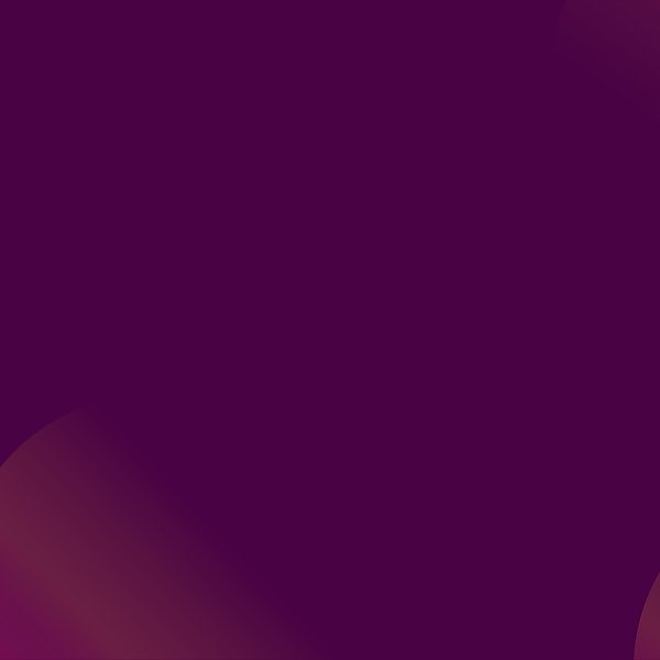 A purple background.