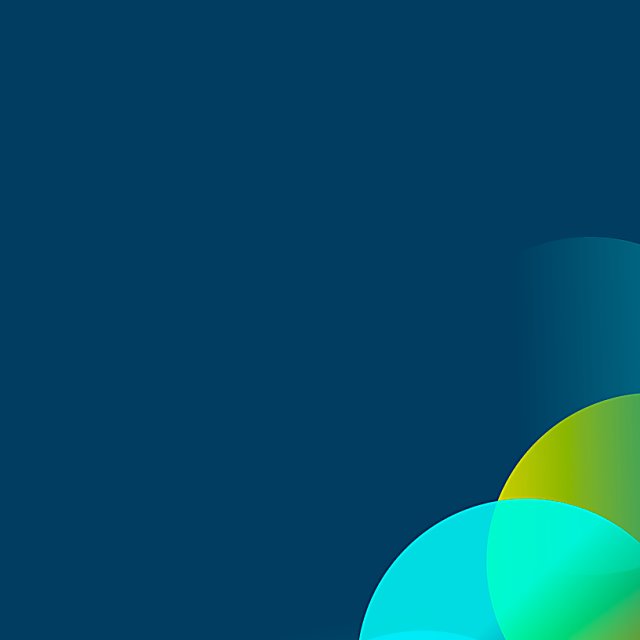 A navy image with blue, green and pink dots on them.