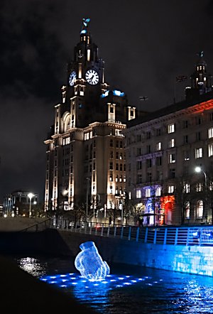 The River of Light installation 'With-in Water'