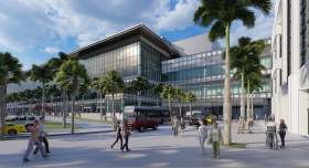 Rendering BCCC - East Expansion with Pedestrian Bridge