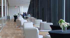 Blue Days Lounge at Buddy Holly Hall, a premium event space rental in Lubbock