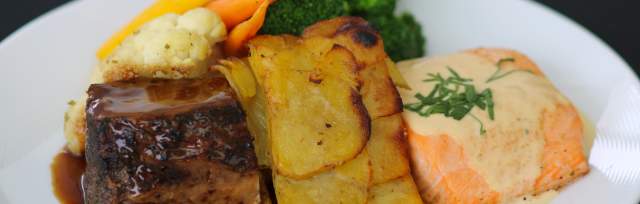 Salmon and Potatoes