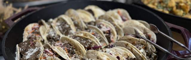 Tacos ready for serving