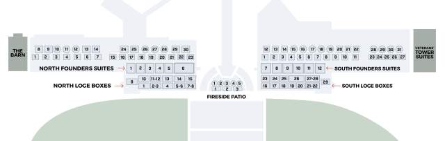 Premium Seating Map
