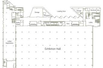 Exhibition Hall Floorplan