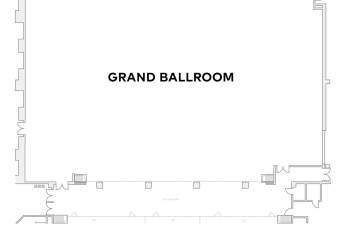 Ballroom floor plan