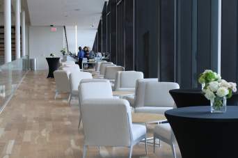 Blue Days Lounge at Buddy Holly Hall, a premium event space rental in Lubbock