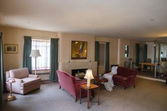 Coronado Private Event Owner's Apartment Main Area Wedding Dress
