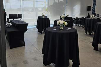 Whether you need a space for a business event or social gathering, this is the perfect space for all your event needs